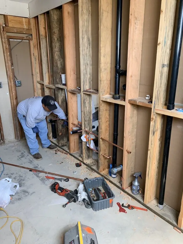 Commercial rough-in plumbing for Trenchless Sewer Repair in Old Town Peoria